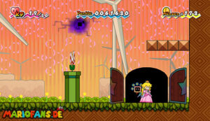 Chapter 2-1: Bogging to Merlee’s — Super Paper Mario walkthrough screenshot