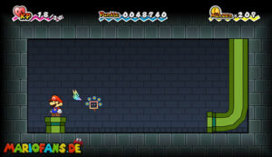 Chapter 2-1: Bogging to Merlee’s — Super Paper Mario walkthrough screenshot
