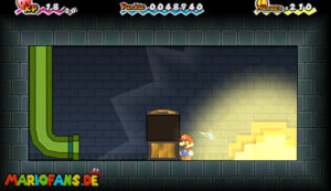 Chapter 2-1: Bogging to Merlee’s — Super Paper Mario walkthrough screenshot