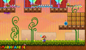 Chapter 2-1: Bogging to Merlee’s — Super Paper Mario walkthrough screenshot