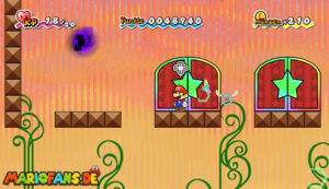 Chapter 2-1: Bogging to Merlee’s — Super Paper Mario walkthrough screenshot