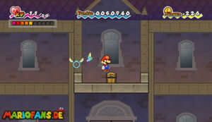 Chapter 2-2: Tricks, Treats, Traps — Super Paper Mario walkthrough screenshot