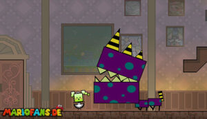 Chapter 2-2: Tricks, Treats, Traps — Super Paper Mario walkthrough screenshot