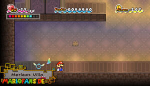 Chapter 2-3: Breaking the Bank — Super Paper Mario walkthrough screenshot