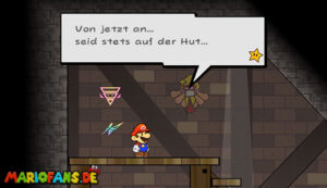 Chapter 2-4: The Basement Face-Off — Super Paper Mario walkthrough screenshot
