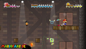 Chapter 2-4: The Basement Face-Off — Super Paper Mario walkthrough screenshot