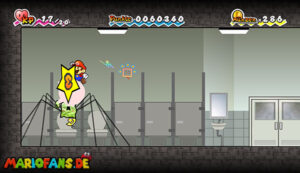 Chapter 2-4: The Basement Face-Off — Super Paper Mario walkthrough screenshot