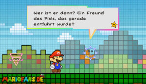 Chapter 3-1: When Geeks Attack — Super Paper Mario walkthrough screenshot