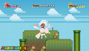 Chapter 3-1: When Geeks Attack — Super Paper Mario walkthrough screenshot
