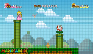 Chapter 3-1: When Geeks Attack — Super Paper Mario walkthrough screenshot