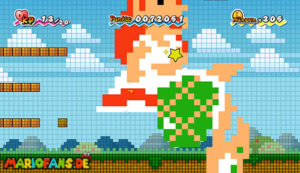 Chapter 3-1: When Geeks Attack — Super Paper Mario walkthrough screenshot