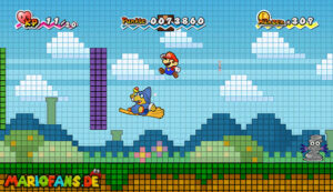 Chapter 3-1: When Geeks Attack — Super Paper Mario walkthrough screenshot