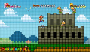 Chapter 3-1: When Geeks Attack — Super Paper Mario walkthrough screenshot
