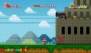 Chapter 3-1: When Geeks Attack — Super Paper Mario walkthrough screenshot