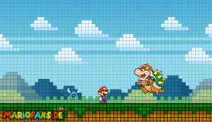 Chapter 3-1: When Geeks Attack — Super Paper Mario walkthrough screenshot