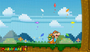 Chapter 3-1: When Geeks Attack — Super Paper Mario walkthrough screenshot