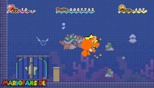 Chapter 3-2: Bloops Ahoy — Super Paper Mario walkthrough screenshot