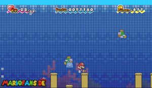 Chapter 3-2: Bloops Ahoy — Super Paper Mario walkthrough screenshot