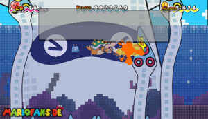Chapter 3-2: Bloops Ahoy — Super Paper Mario walkthrough screenshot
