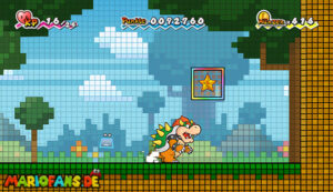 Chapter 3-2: Bloops Ahoy — Super Paper Mario walkthrough screenshot