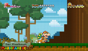 Chapter 3-3: Up, Up, and a Tree — Super Paper Mario walkthrough screenshot