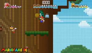 Chapter 3-3: Up, Up, and a Tree — Super Paper Mario walkthrough screenshot