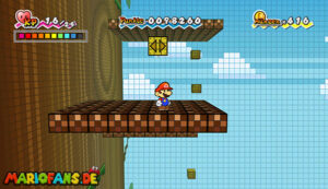 Chapter 3-3: Up, Up, and a Tree — Super Paper Mario walkthrough screenshot
