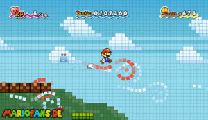 Chapter 3-3: Up, Up, and a Tree — Super Paper Mario walkthrough screenshot