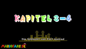 Chapter 3-4: The Battle of Fort Francis — Super Paper Mario walkthrough screenshot