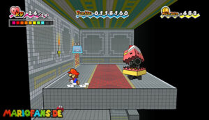 Chapter 3-4: The Battle of Fort Francis — Super Paper Mario walkthrough screenshot