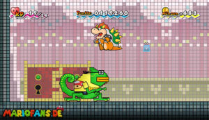 Chapter 3-4: The Battle of Fort Francis — Super Paper Mario walkthrough screenshot