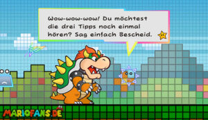 Flipside after Chapter 3 — Super Paper Mario walkthrough screenshot