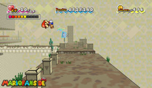 Flipside after Chapter 3 — Super Paper Mario walkthrough screenshot