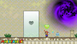 Flipside after Chapter 3 — Super Paper Mario walkthrough screenshot