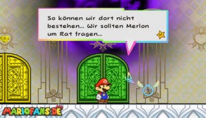 Chapter 4-1: Into Outer Space — Super Paper Mario walkthrough screenshot