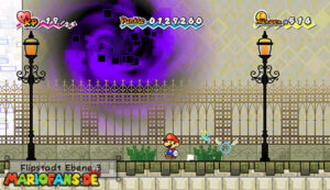 Chapter 4-1: Into Outer Space — Super Paper Mario walkthrough screenshot