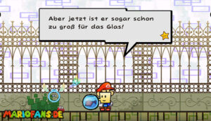Chapter 4-1: Into Outer Space — Super Paper Mario walkthrough screenshot