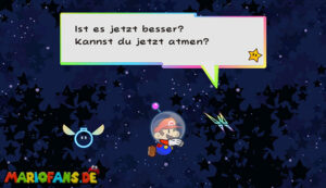 Chapter 4-1: Into Outer Space — Super Paper Mario walkthrough screenshot