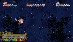 Chapter 4-1: Into Outer Space — Super Paper Mario walkthrough screenshot