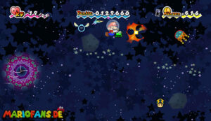 Chapter 4-1: Into Outer Space — Super Paper Mario walkthrough screenshot