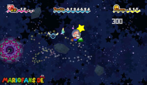 Chapter 4-1: Into Outer Space — Super Paper Mario walkthrough screenshot