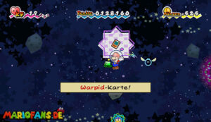 Chapter 4-1: Into Outer Space — Super Paper Mario walkthrough screenshot