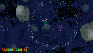 Chapter 4-1: Into Outer Space — Super Paper Mario walkthrough screenshot