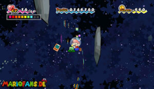 Chapter 4-1: Into Outer Space — Super Paper Mario walkthrough screenshot