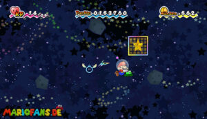 Chapter 4-1: Into Outer Space — Super Paper Mario walkthrough screenshot