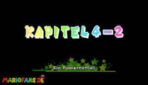 Chapter 4-2: A Paper Emergency — Super Paper Mario walkthrough screenshot