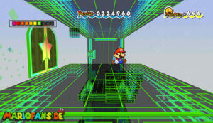 Chapter 4-4: The Mysterious Mr. L — Super Paper Mario walkthrough screenshot