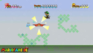 Chapter 4-4: The Mysterious Mr. L — Super Paper Mario walkthrough screenshot