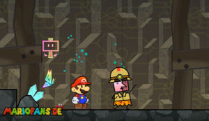 Chapter 5-3: A Crag in the Dark — Super Paper Mario walkthrough screenshot