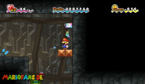 Chapter 5-3: A Crag in the Dark — Super Paper Mario walkthrough screenshot